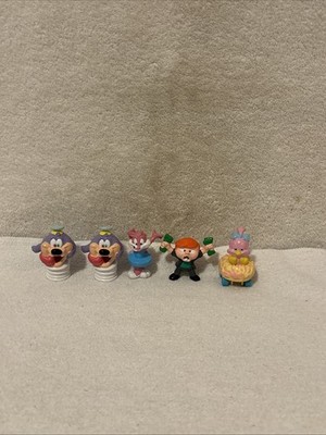 (5) Tiny Toons PVC Cake Topper Figures Lot 90s Applause Babs Sweety Dizzy Max