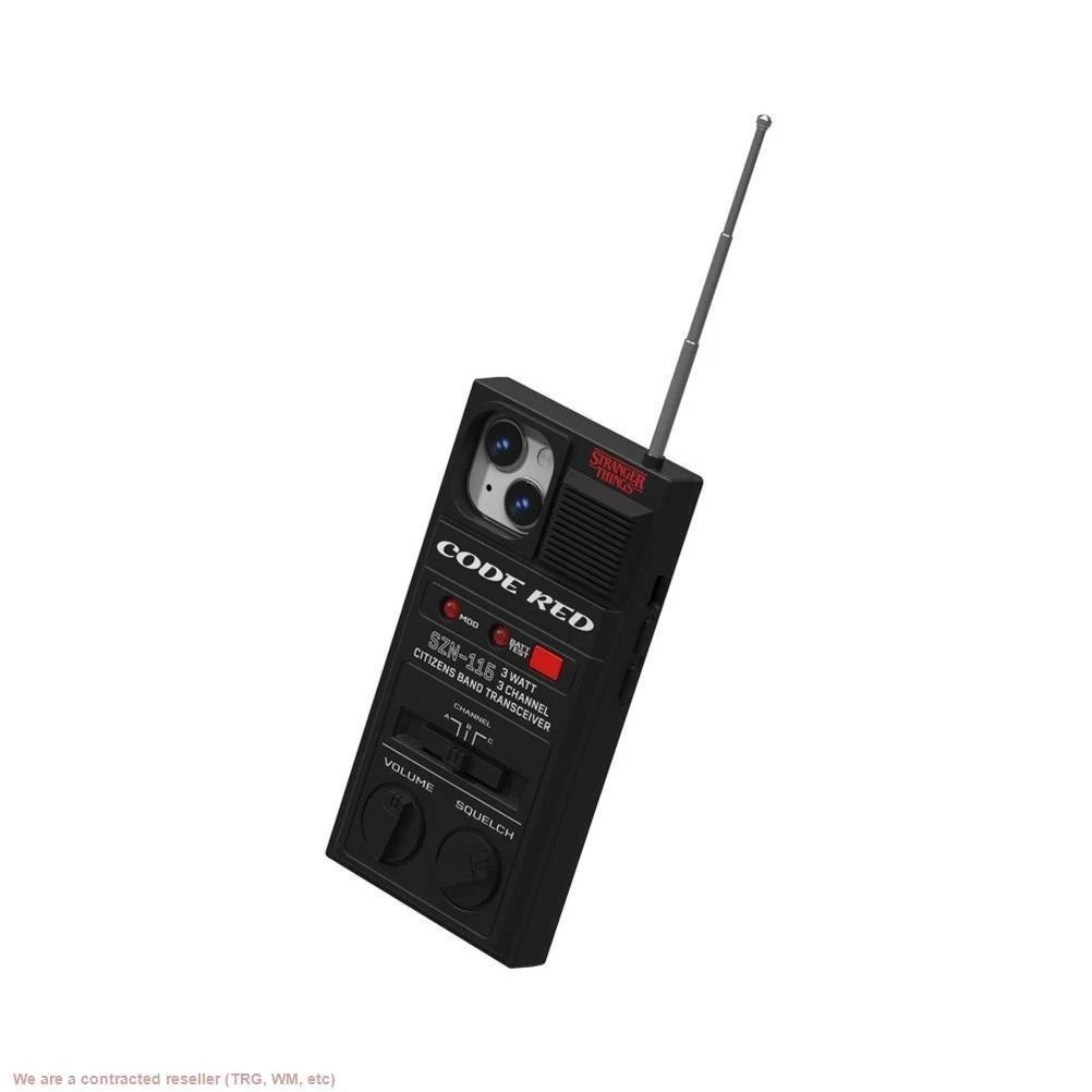 笑*a様 ストレンジャー・シングス iPhone17用ケース ウォーキートーキー Stranger Things Netflix Walkie Talkie iPhone 17 Code Red Phone