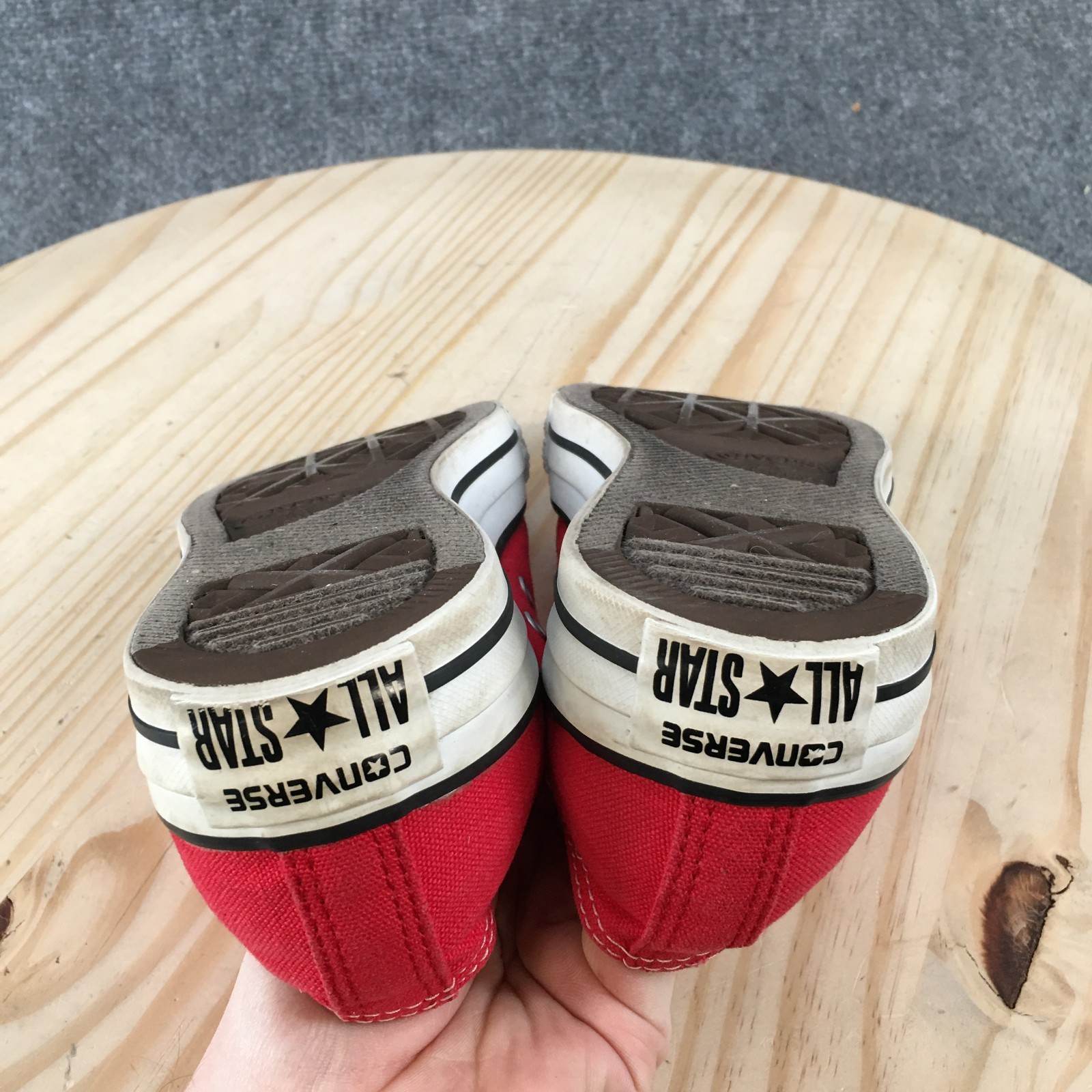 Converse Chuck Taylor All Star Shoes Mens 6 Womens 8 Low Top Sneakers M9696 Red thumbnail 12