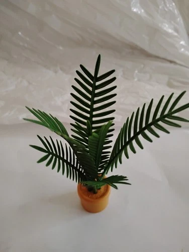 Vintage Playmobil Fern Plant Brown Pot Planter 5300 4281 4480 4481 5120