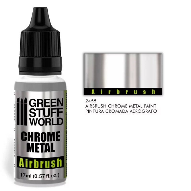 Green Stuff World GSW2455 - Chrome Paint - Airbrush - New