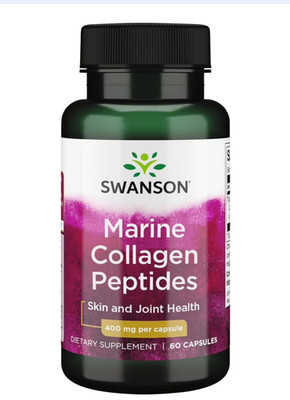 3X 180 total Caps Swanson Hydrolyzed Fish Collagen 400 Milligrams best by 06/27