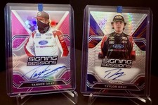 2021 Prizm Racing Signing Sessions Tanner Grey Taylor Grey Lot Of 2 NASCAR