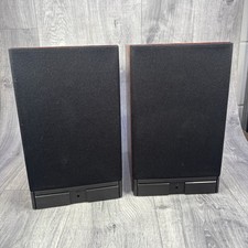 Mordaunt-Short MS10i Classic Bookshelf Speakers Pair Rosewood Wood READ DESC