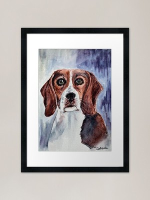 Loyal Friend Framed Art Print Framed Wall Art Poster Canvas Print Picture