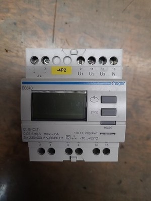 Hager EC370 Digitaler Verbrauchszähler Messgerät