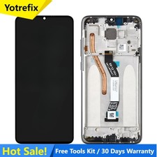 For Xiaomi Redmi Note 8 Pro LCD Display Touch Screen Digitizer Replacement Frame