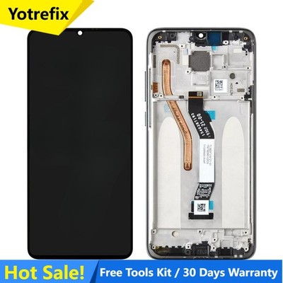 For Xiaomi Redmi Note 8 Pro LCD Display Touch Screen Digitizer Replacement Frame