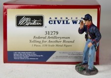 BRITAINS American Civil War- Federal Artillery Man Hollering Set 31279