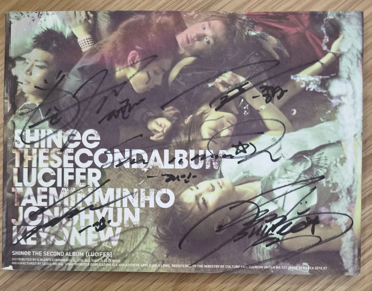 SHINee サイン入りアルバム　ポストカード 25+ shinee autograph for sale | Updated Oct 2026