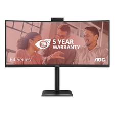 AOC E4 CU34E4CW Monitor PC 86,4 cm (34") 3440 x 1440 Pixel UltraWide Quad HD