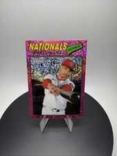 2026 Topps Heritage Pink Sparkle 124 Daylen Lile Washington Nationals