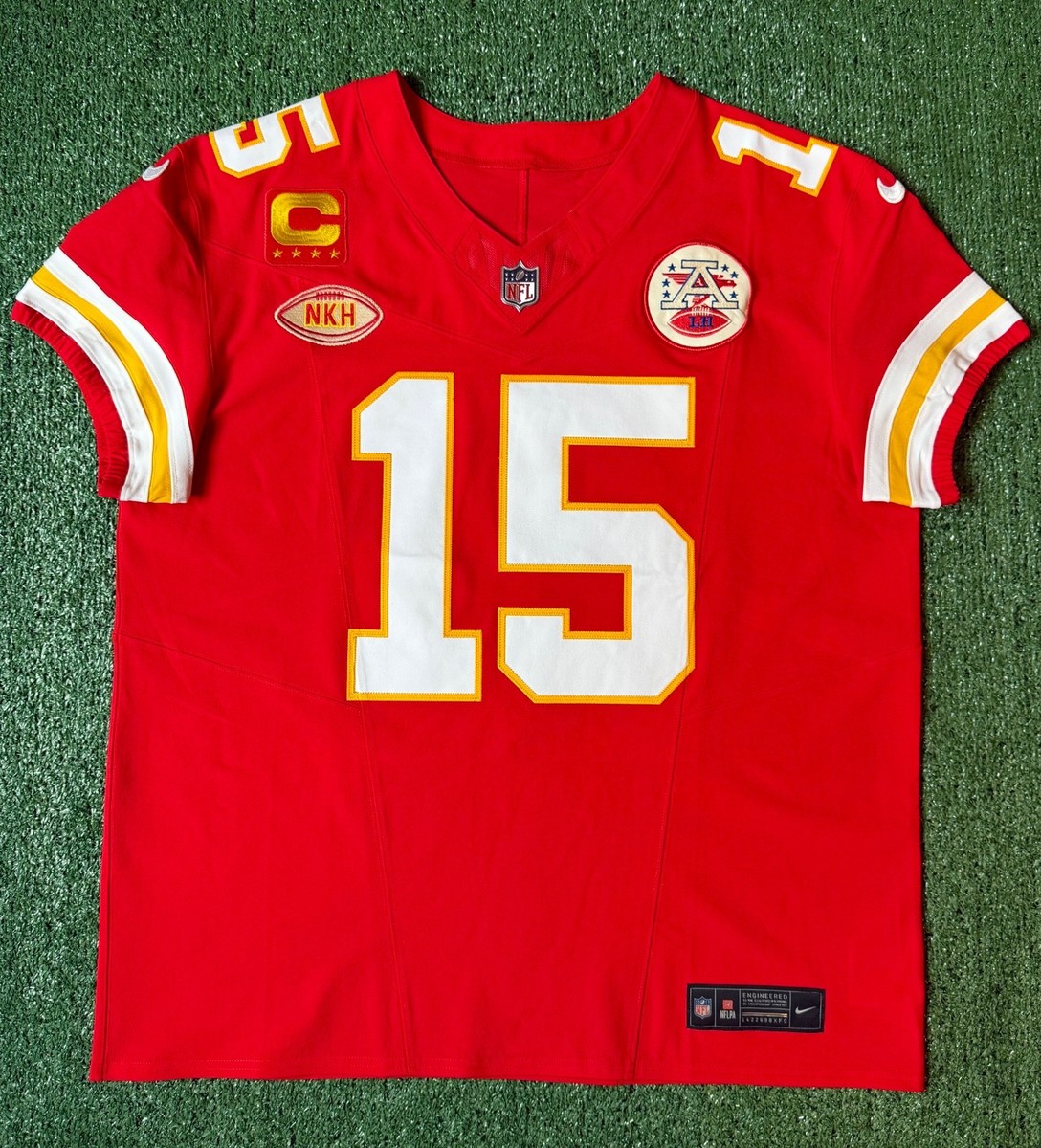 Chiefs Mas ユニフォーム XL　レッド　チーフス　マホームズ Men's Nike C.J. Hanson Red Kansas City Chiefs Game Jersey