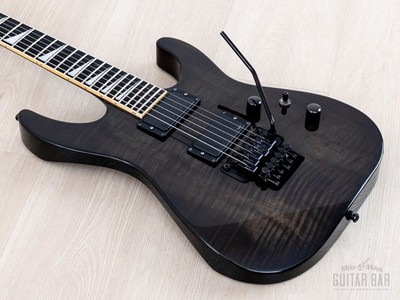 jackson stars soloist ジャンク 2008 Jackson Stars Soloist SL-TN01EMG Trans Black w/ EMG 81