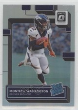2022 Panini Donruss Optic Rated Rookie Holo Prizm Montrell Washington #295 13sf