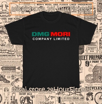 New Tee Shirt DMG Mori Seiki CNC Machines T-Shirt American T-Shirt