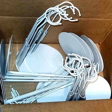 (12 Pack) Doll Stands PRICE is FIRM 2201- for 11" 12" Small-Waisted~Fits Barbie