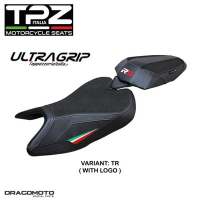 APRILIA RS 457 2023-2025 Sattelbezüge APRS457BU-TR-1 TPZ ULTRAGRIP CON LOGO