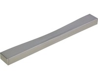 MöBelgriff Zamac Edelstahlfinish Lochabstand 128 Mm Lxbxh 158/10/20 Mm