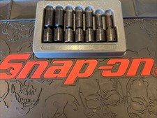 Snap-on 7pc 38 Drive 6pt Deep Impact Swivel Socket Set 207iplfm