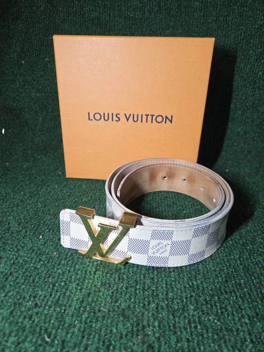 Louis Vuitton Leather White Belts for Men for sale | eBay