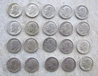 Lot of 20 ($2 FV) Roosevelt Silver Dimes 90% Junk Silver Fractional Silver