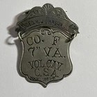Civil War Veteran’s Shield/Ladder Badge