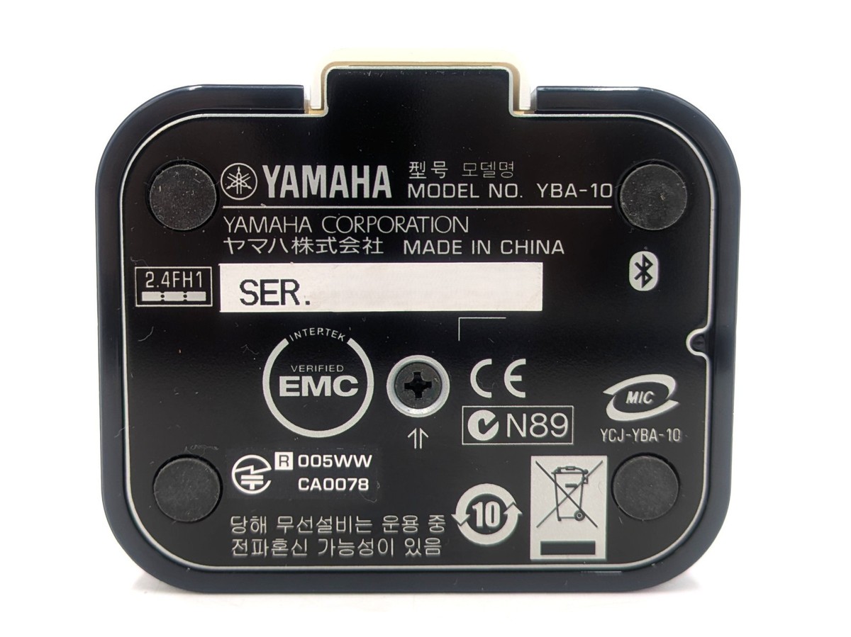 Yamaha YBA-10 Bluetooth Wireless Audio Receiver R3370 | eBay