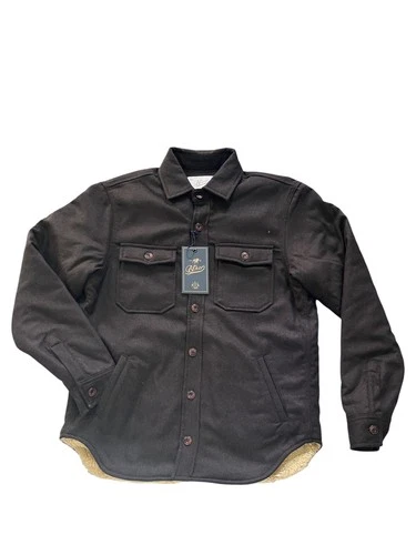 🔵 Bl’ker - Denali Wool Padded Shirt-Jacket BLKMAI26-W5001 Brown New Men's FW26 video thumbnail