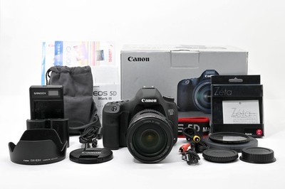 [Top MINT]  Canon EOS 5D Mark III + EF 24-105L IS USM Kit From JAPAN