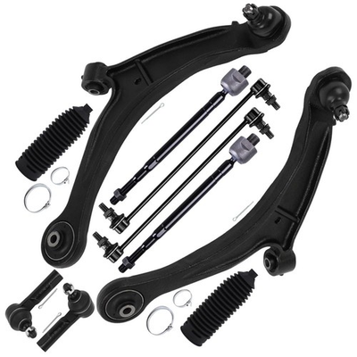#ad 10pcs Front End Kit 2006 2014 Honda Ridgeline Control Arm Tie Rod Sway Bar Link $230.99