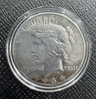 1934 D Liberty Peace Silver Dollar 90% - XF - Natural Toned
