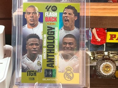 2025-26 Panini Megacracks Mgk La Liga -Anthology CR7-RONALDO-VINI JR-MBAPPE #440