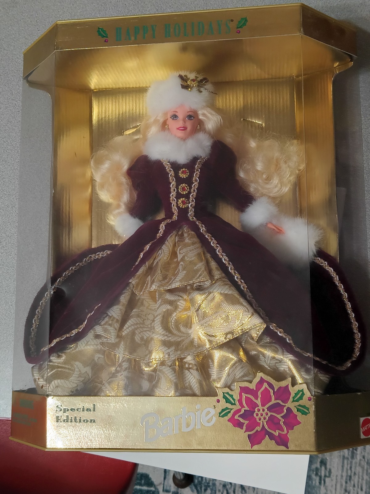 1996 Special Edition Christmas Barbie Holiday Rare In Box Never Opened!!
