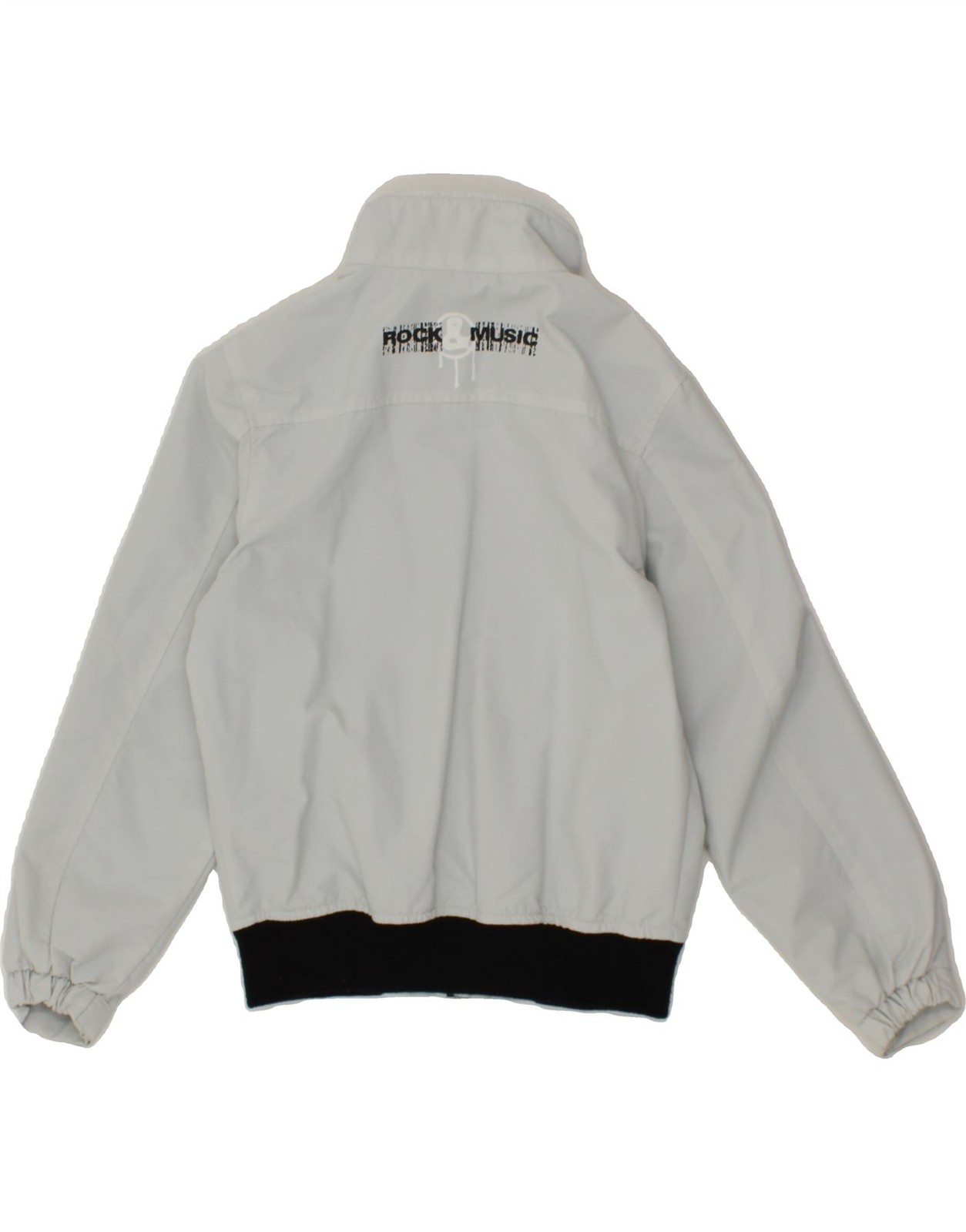 BEST COMPANY Boys Graphic Bomber Jacket 9-10 Years Grey Polyamide CA15 image 2