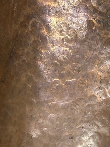 Máscara budista tibetana de colección Kapala cobre plata en relieve arte popular tibetano - Imagen 16 de 18