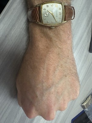 Vintage Bulova Armbanduhr Herrenuhr Handaufzug Swiss