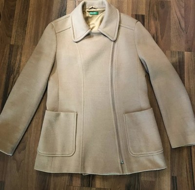 camel coat benetton