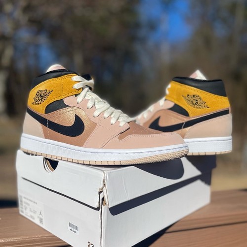 nike air jordan 1 mid se particle beige