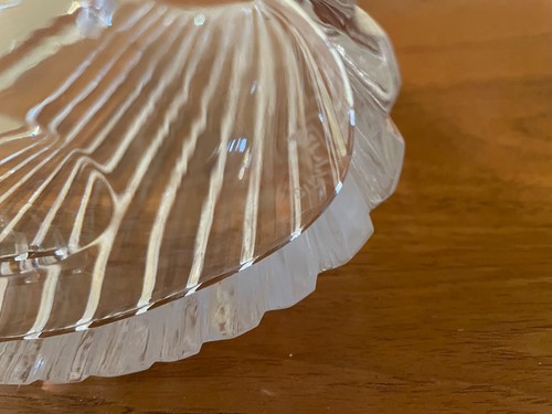ATLANTIS PITCHER HAND BLOWN FANTASY CUT OVAL CRYSTAL GEM 37oz 10.5"TALL SIGNED - Picture 6 of 7