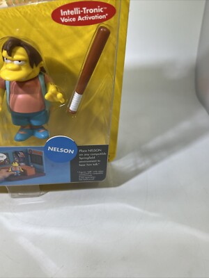 The Simpson's Playmates Springfield Interactive Figure Nelson