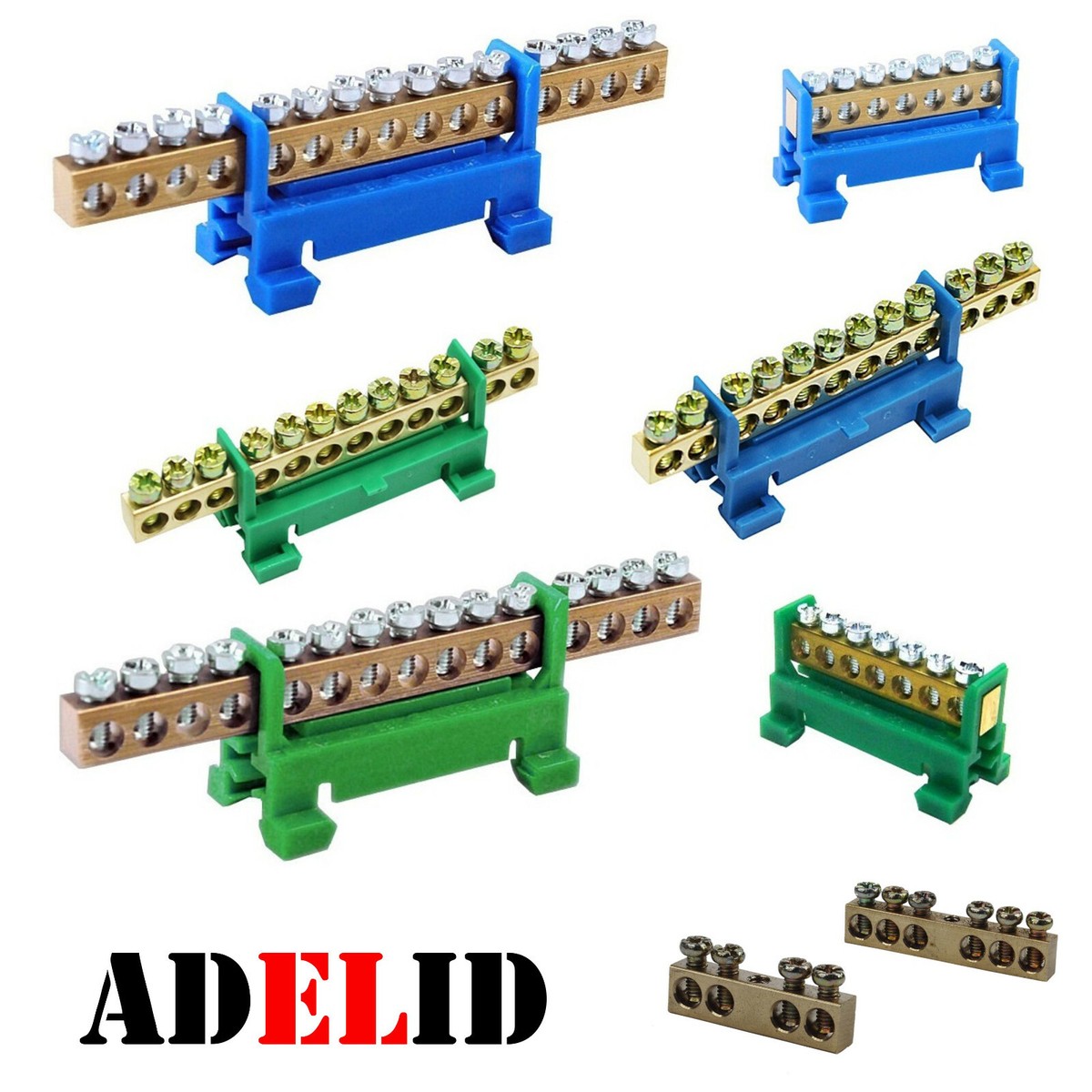 Produktbild von T Tocas 300A Sammelschiene – 4x M8 Klemmbolzen, 12V-48V DC, Für Auto, Boot & Solar