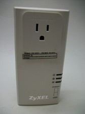 ZyXel PLA-407 Powerline Pass-Thru Ethernet Adapter 200 Mbps
