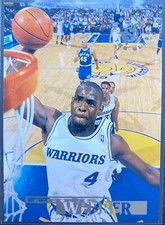 1994-95 Topps Stadium Club Chris Webber Through The Glass #10 Golden State