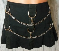 Nickel Plated Chains Clasps 12", 18", 24" TRIPP HOT TOPIC Goth Punk Rave