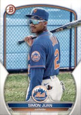 2023 BOWMAN PROSPECT NEW YORK METS - SIMON JUAN #BP-38