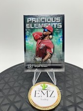 Elijah Green Top Prospect Precious Elements Bowman Platinum 2023