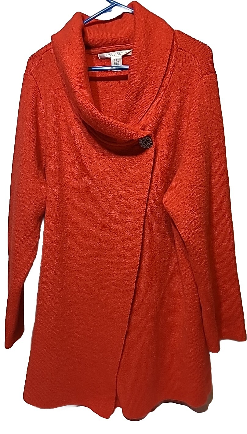 Max Studio Y2k Preppy Granny Mom Cottage Wool Blend S… Gem