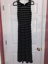 Merona Women’s Small Striped Maxi Dress