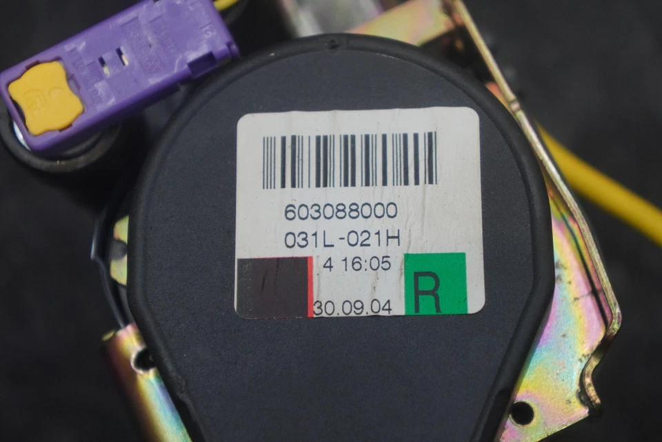 Rear Right Seat Belt Retractor Green 3W0857806A OEM Bentley Continental GT 2005 - Image 3 of 4